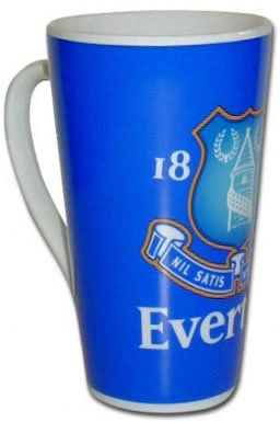 Everton FC Football Crest Latte Mug
