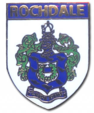 Rochdale AFC Crest Pin Badge