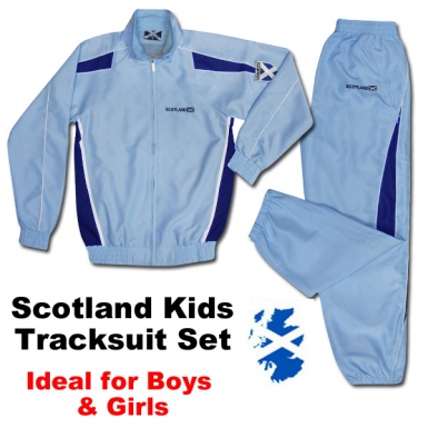 Scotland Kids Tracksuit for Leisurewear or Sport