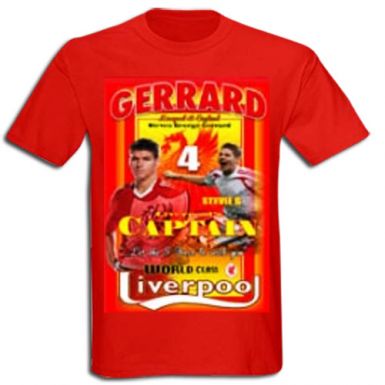 Steven Gerrard T-Shirt Steven Gerrard T-Shirt