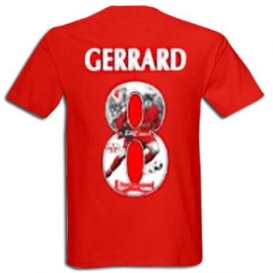 Steven Gerrard T-Shirt Steven Gerrard T-Shirt