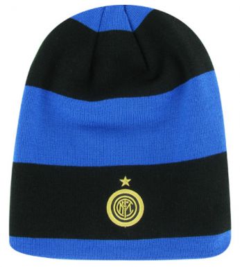 Inter Milan Crest Beanie Hat by Nike Inter Milan Crest Beanie Hat by Nike