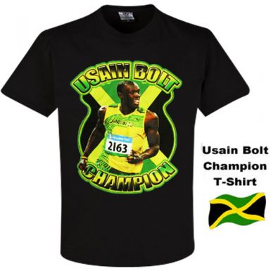 Usain Bolt Olympic Champion T-Shirt