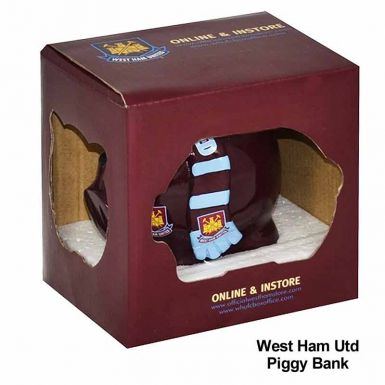 West Ham Utd Piggy Bank West Ham Utd Piggy Bank