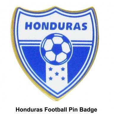 Honduras Soccer Crest Pin Badge