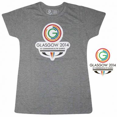 Glasgow 2014 Commonwealth Games Ladies Fitted T-Shirt