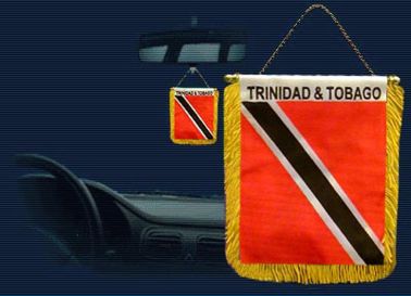 Trinidad & Tobago Mini Pennant for Car