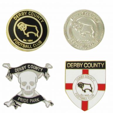 Derby County Pin Badge Set