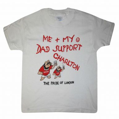 Me & My Dad Support Charlton Kids T-Shirt