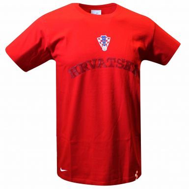 Croatia (Hrvatska) Football Crest T-Shirt by Nike