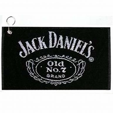 Official Jack Daniels Whiskey Label Golf Towel