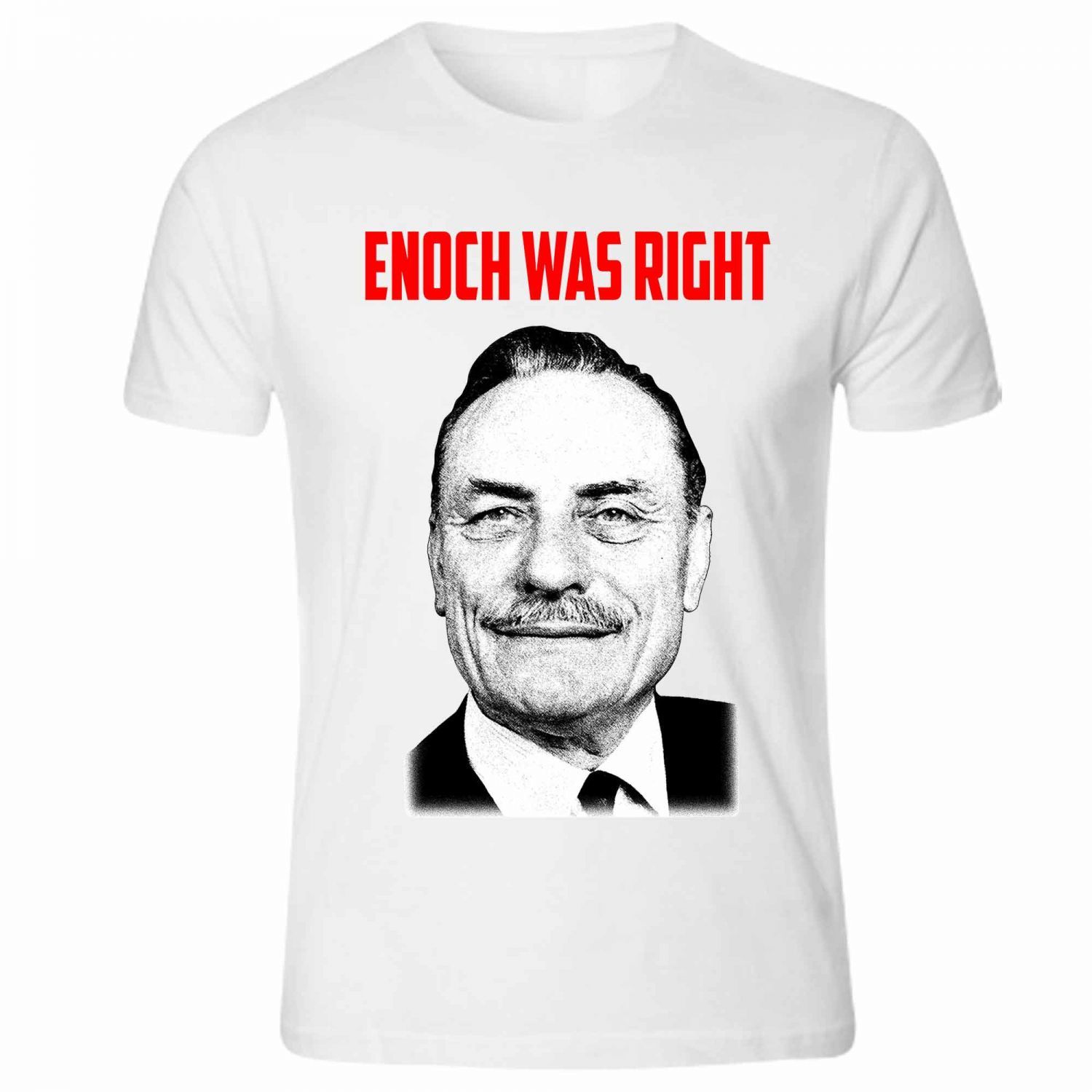 Buy Enoch Powell MP 'Enoch Was Right' T-Shirt