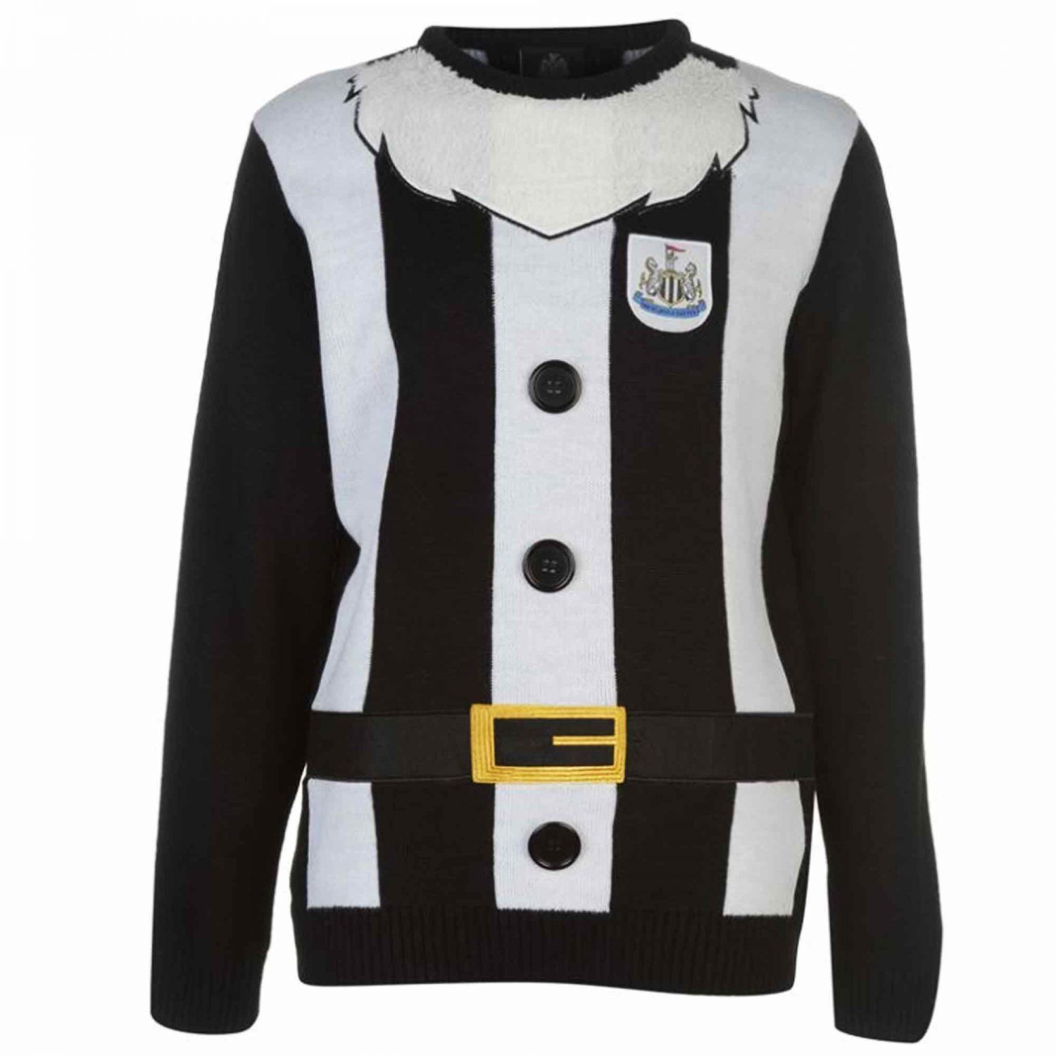 Buy Official Newcastle United Santa Christmas Sweater