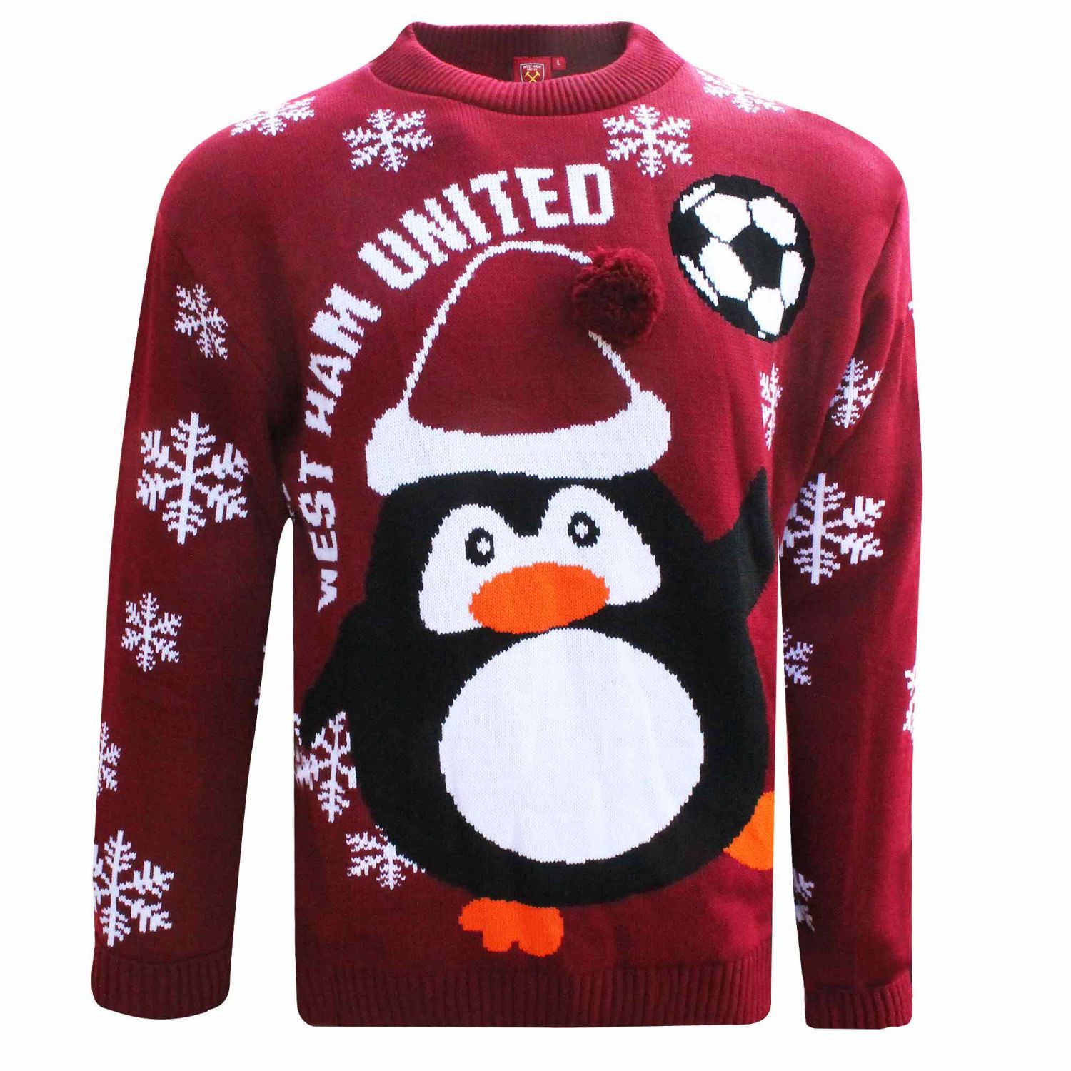Adults West Ham United Christmas Jumper