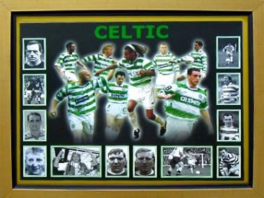 Celtic FC Football Legends Print