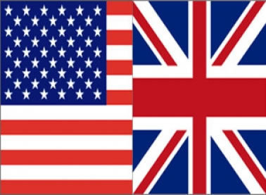 USA & Britain Flag