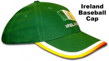 Ireland Flag Euro 2012 Baseball Cap