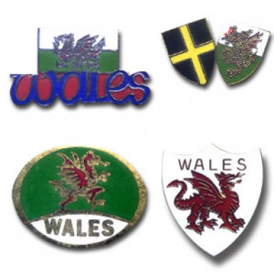 Wales Pin Badges