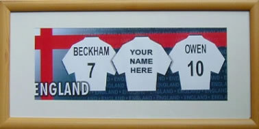 England Squad Print England Squad Print