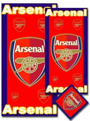 Arsenal FC 3 Piece Towel Set