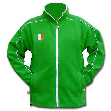 Ireland Flag Fleece Jacket