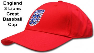 England 3 Lions Crest Cap