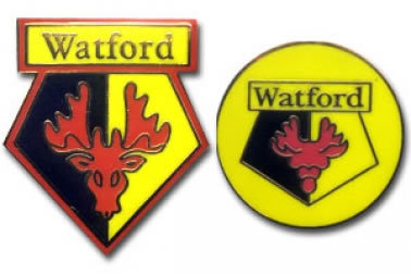 Watford FC Crest Badge Set