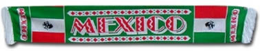 Mexico Soccer Scarf Mexico Soccer Scarf