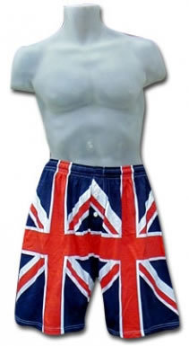 Union Jack Bermuda Shorts