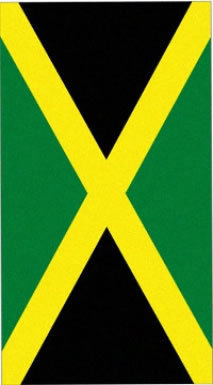 Jamaica Flag Beach Towel