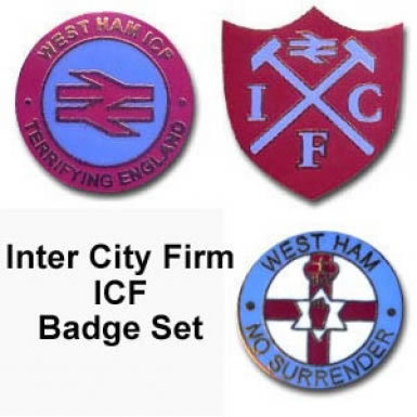 West Ham ICF Badges