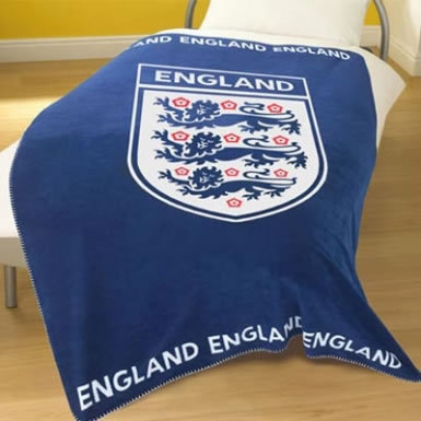 England Fleece Blanket Throw