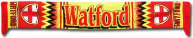 Watford Football Scarf