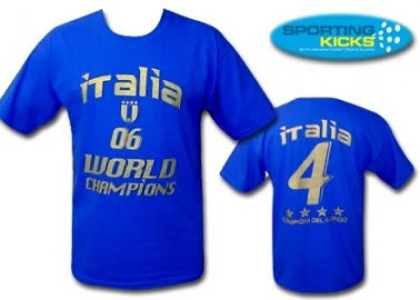 Italy 2006 Champions Retro T-Shirt