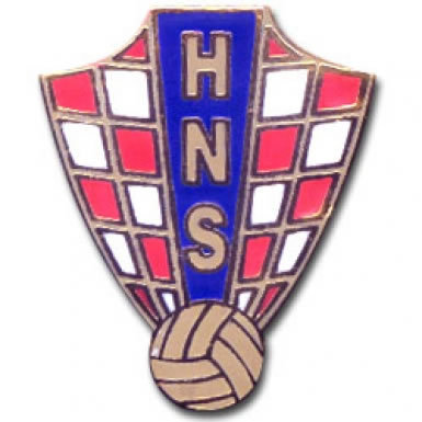 Croatia Football Crest Pin Badge