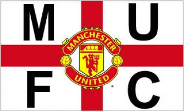Manchester United Crest Flag