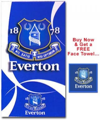 Everton FC Crest Towel