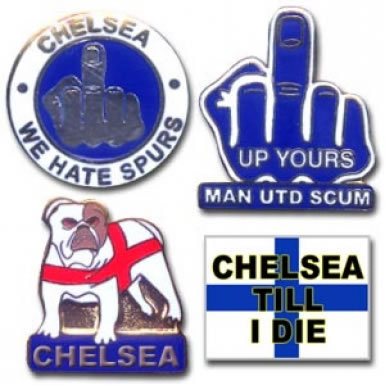 Chelsea Nutters Badges