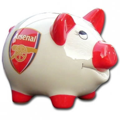 Arsenal FC Crest Piggy Bank