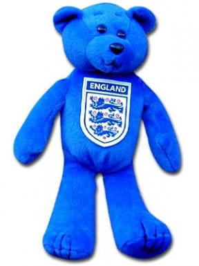 England Crest Beanie Bear