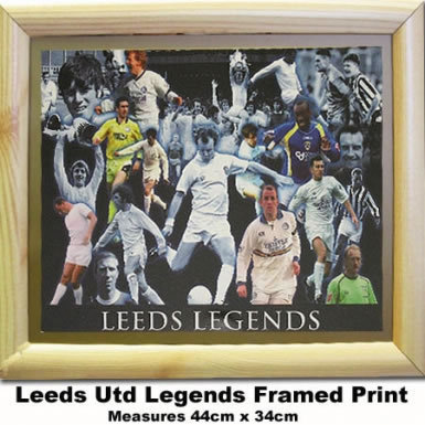 Leeds United Football Legends Print