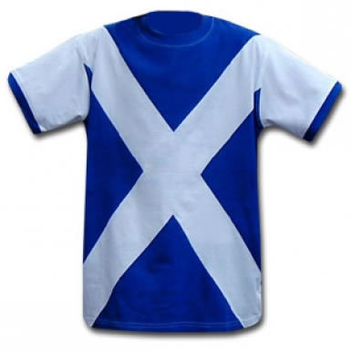Scotland Flag Kids T-Shirt