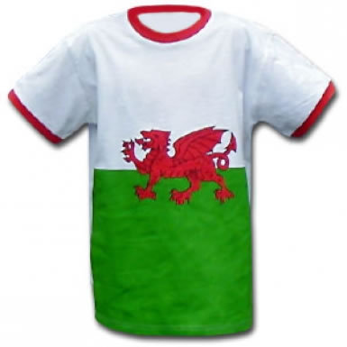 Wales Flag Kids T-Shirt