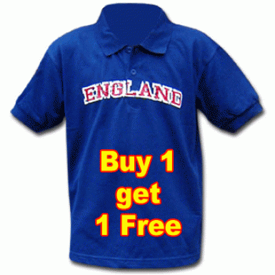 England Kids Polo Shirt