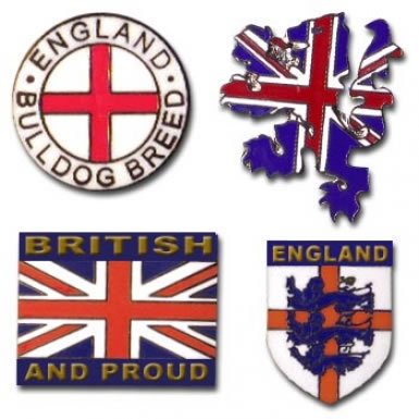 England Pin Badges