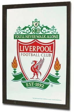 Liverpool FC Crest Mirror