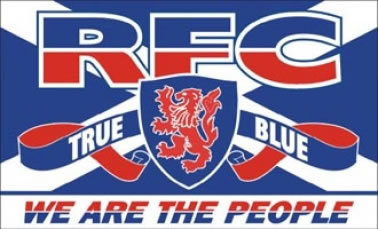 Rangers RFC True Blue Flag