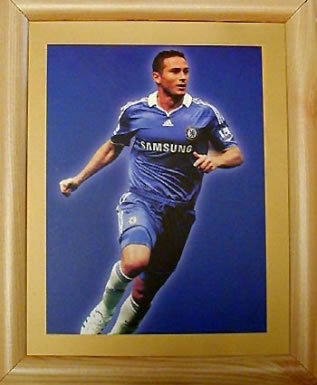 Frank Lampard Chelsea Legend Framed Print