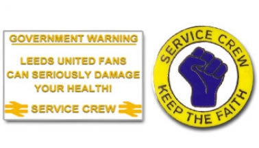 Leeds Service Crew Pin Badges