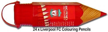 Official Liverpool Football Colouring Pencils for School or College